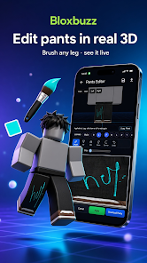 BloxBuzz pants maker — Edit pants in real 3D on Android