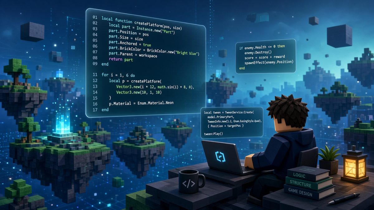 Roblox Luau Tutorial for Beginners: Learn Scripting in Roblox Studio